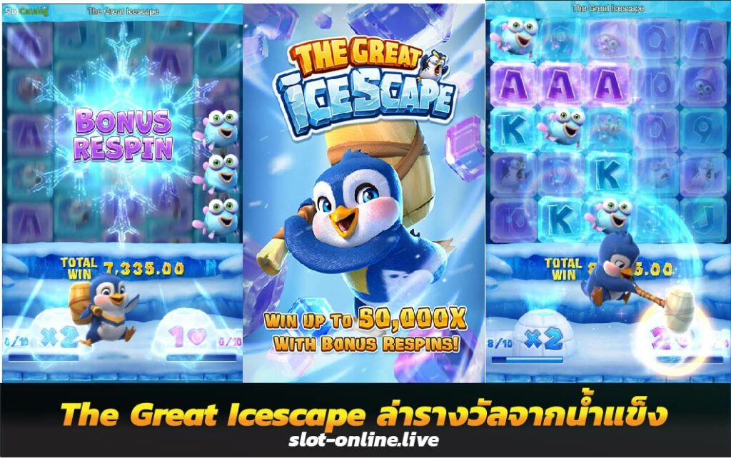 รีวิวเกม The Great Icescape ล่ารางวัลจากน้ำแข็งอันเยือกเย็น